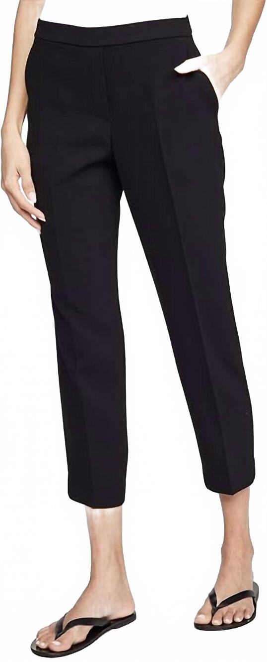 NEW THEORY treeca pull on pants in black